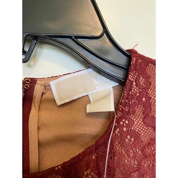 Michael Kors Brown Lace Mini Dress - Picture 11 of 12